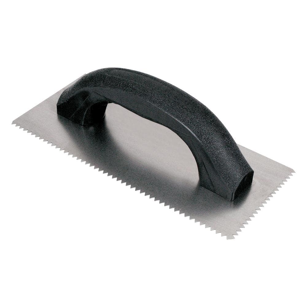 3/16 in. x 5/32 in. V-Notch Economy Flooring Trowel - Image 1