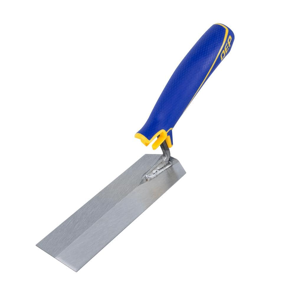 6 in. x 2 in. Comfort Grip Flat Margin Flooring Trowel with Bucket Hook - Image 1