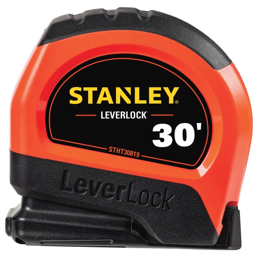 30 ft. LeverLock High Visibility Tape Measure - Image 1