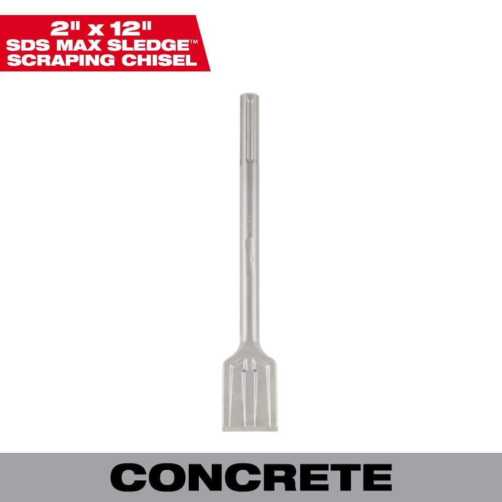 2 in. x 12 in. SLEDGE SDS-MAX Scraping Chisel - Image 1