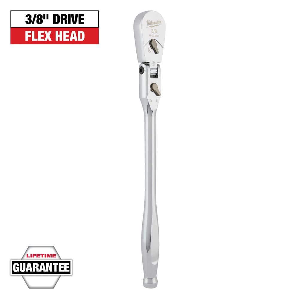 3/8 in. Drive 12 in. Flex Head Ratchet - Image 1