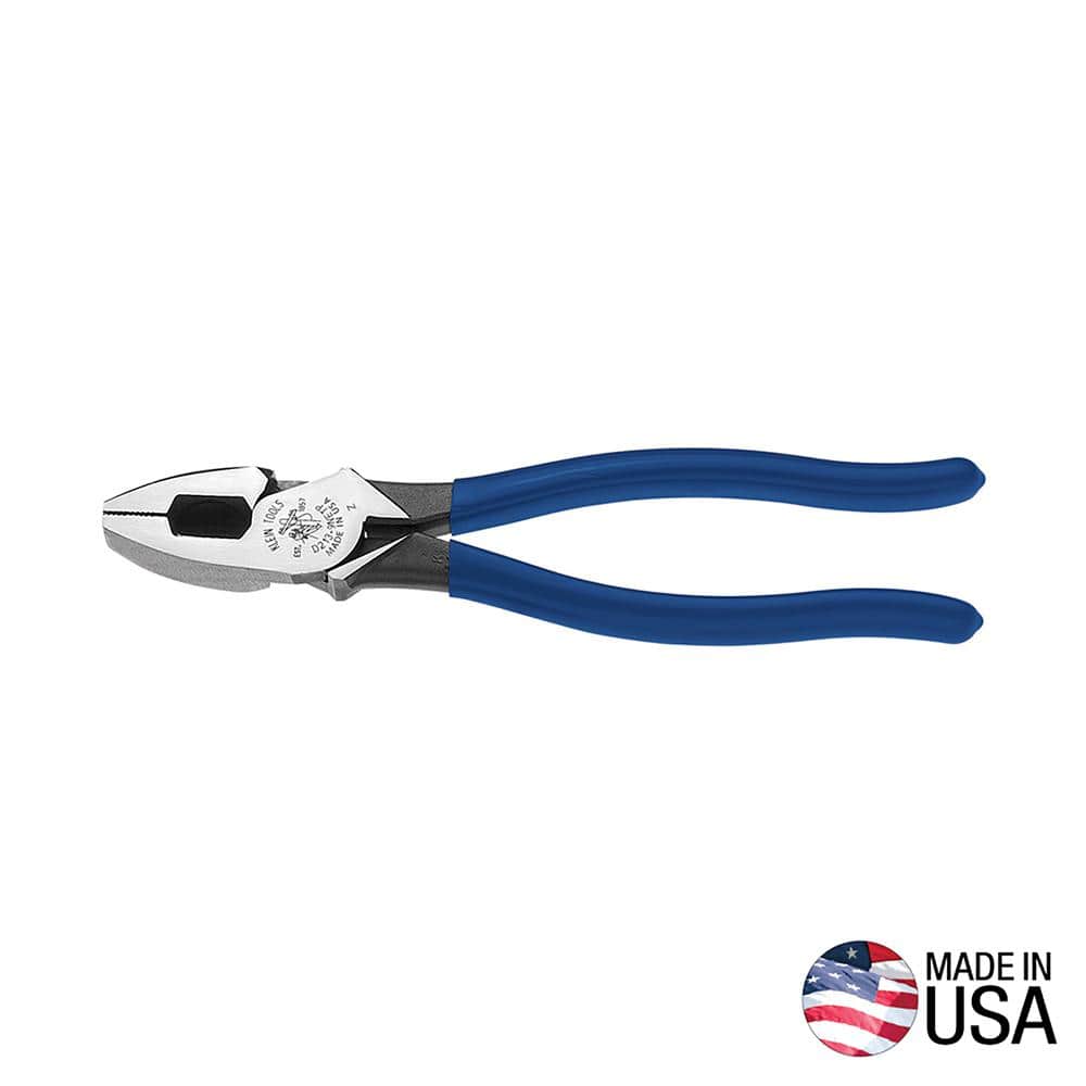 9 in. High Leverage Side Cutting Pliers with Tape Pulling - Image 1