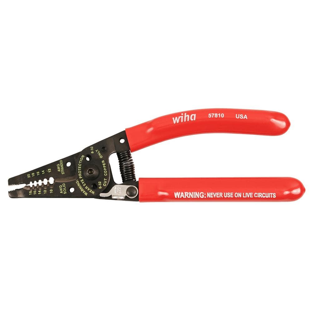 Classic Grip Wire Stripping Pliers with Cutters - Image 1