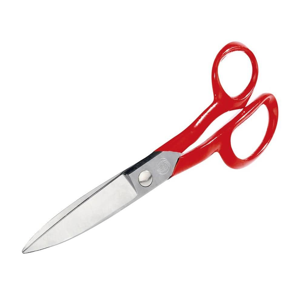 8 in. High Carbon Steel Carpet Napping Shears and Scissors - Image 1