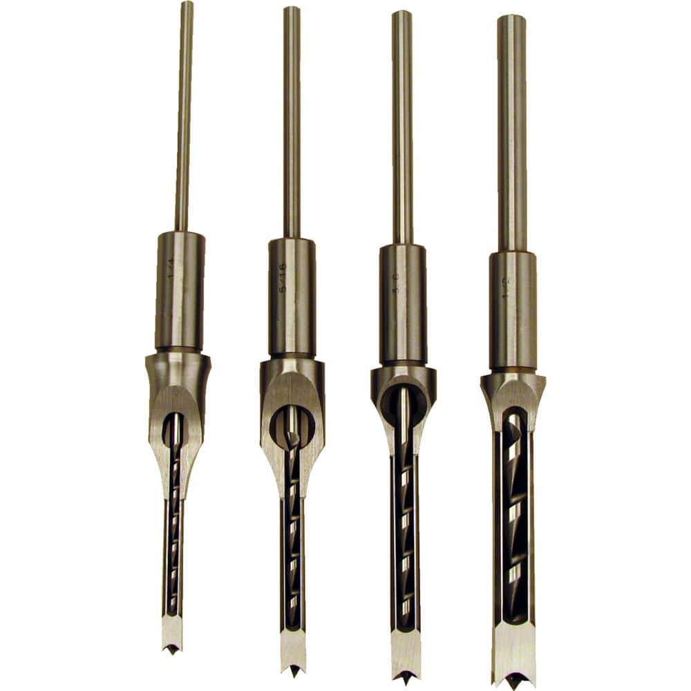 Powermatic Premium Mortise Chisel and Bits Set of 4 - Image 1
