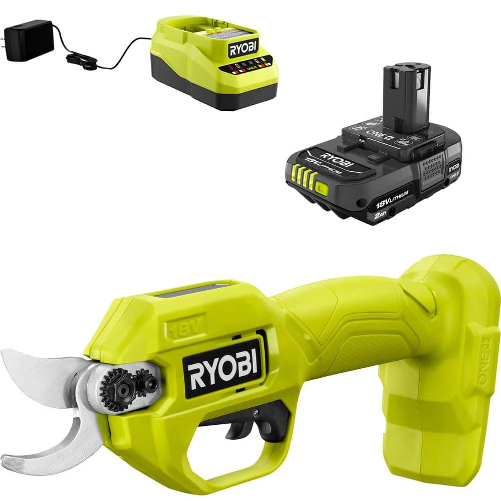 ONE+ 18V Cordless Pruner with 2.0 Ah Battery and Charger - Image 1