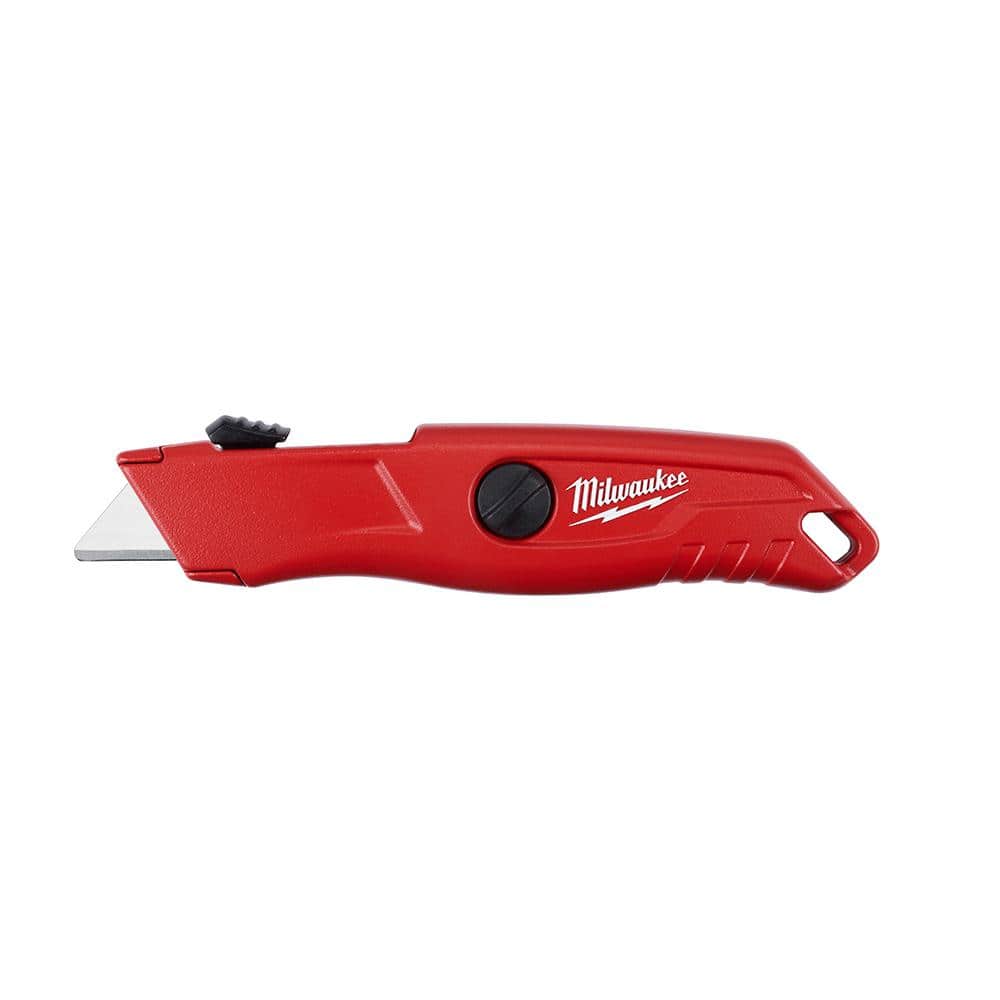 Self-Retracting Utility Knife with Carton Blade - Image 1