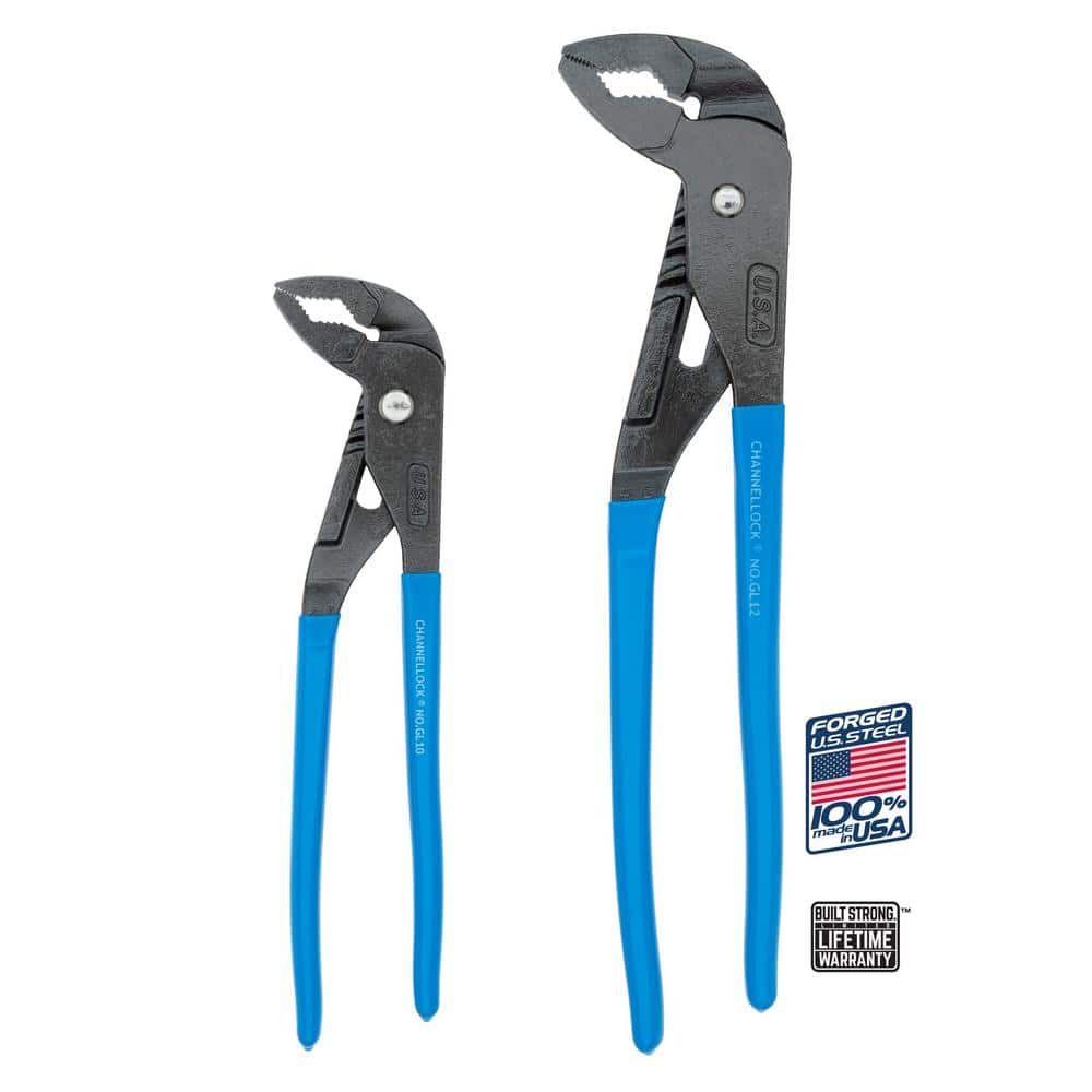 Channellock 10in & 12in European Style Plier Set - Image 1