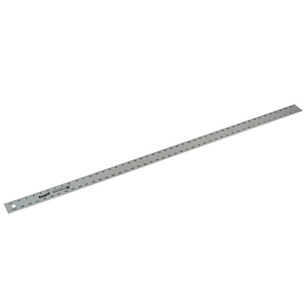 48 in. Aluminum Straight Edge Ruler - Image 1