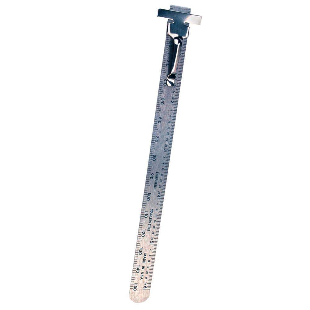 Empire Level 6 Pocket Ruler Stainless Steel - Image 1