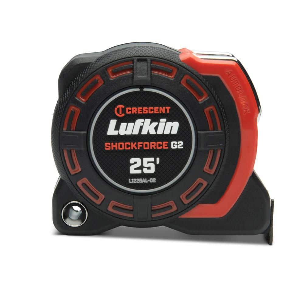 1-1/4 in. x 25 ft. SHOCKFORCE G2 Auto-Lock Tape Measure - Image 1