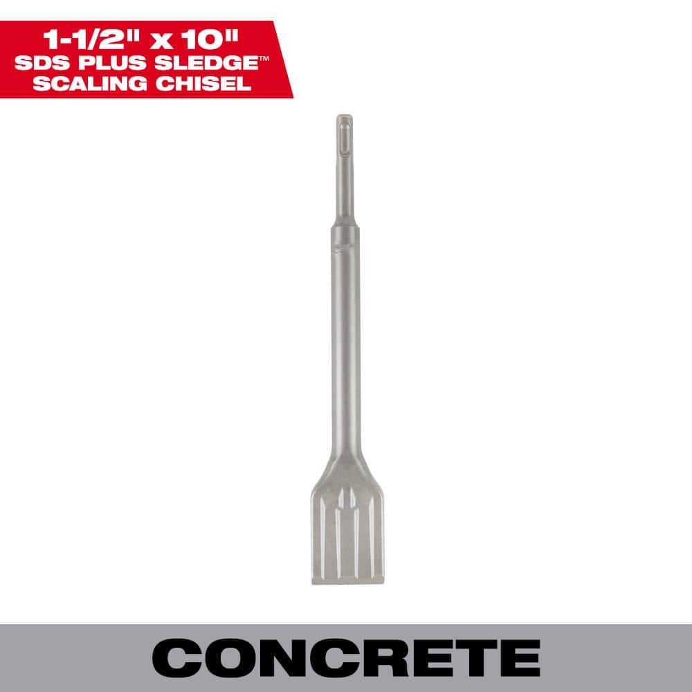 1-1/2 in. x 10 in. SLEDGE SDS-PLUS Scaling Chisel - Image 1