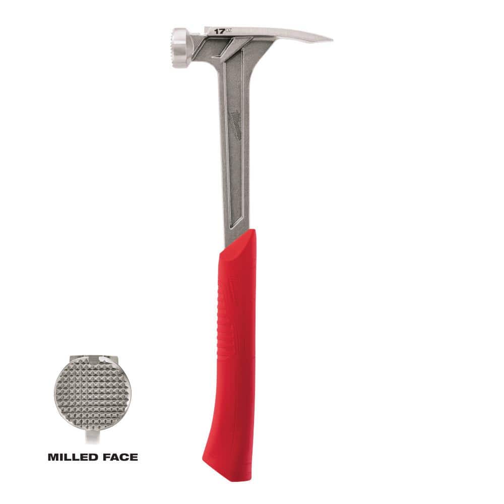 17 oz. Milled Face Framing Hammer - Image 1