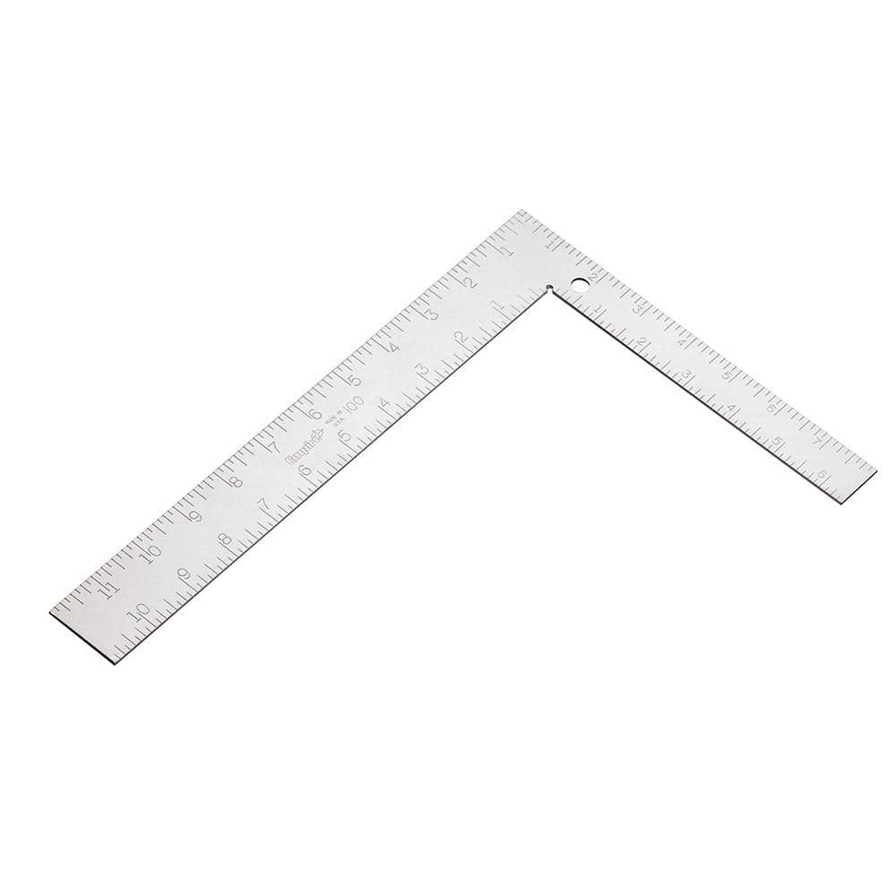Empire Level 8 In. x 12 In. Steel Square - Image 1
