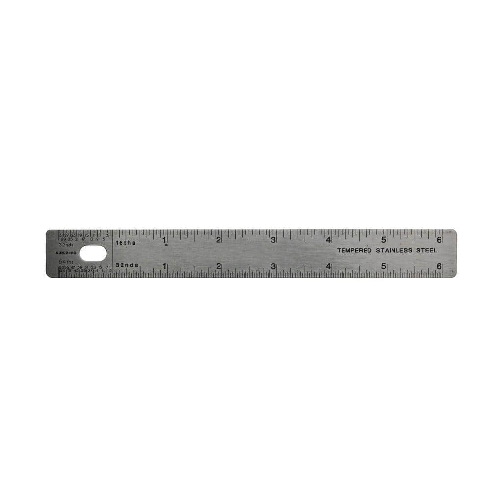 6 in. Stiff Ruler - Image 1