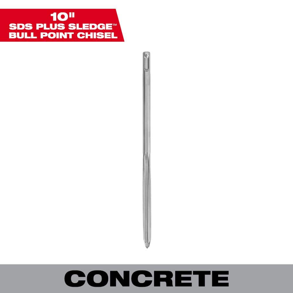 10 in. SLEDGE SDS-PLUS Bull Point Chisel - Image 1