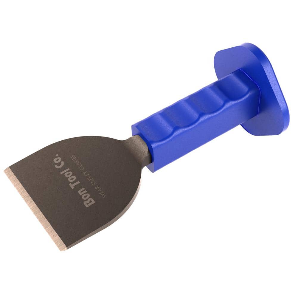 9 in. x 4 in. Protective Plastic Grip Brick Bolster Chisel - Image 1