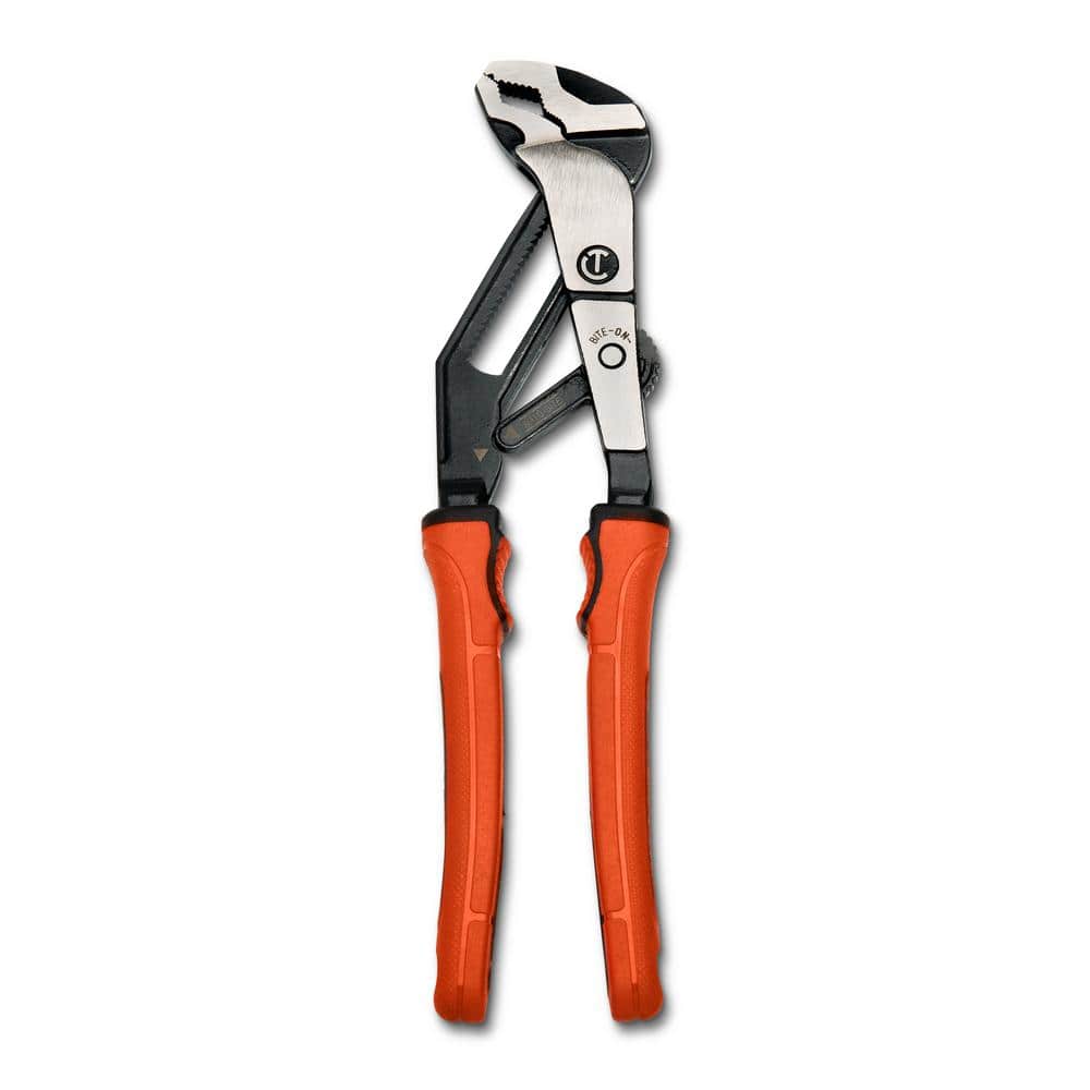 Crescent 8" Z2 Auto-Bite Tongue & Groove Plier with Dual Material Rawhide Handle - Tongue & Groove Pliers for Long-Lasting Performance - Secure Grip - Optimal Torque Transfer - Slim Jaw - RTAB8CGR - Image 1