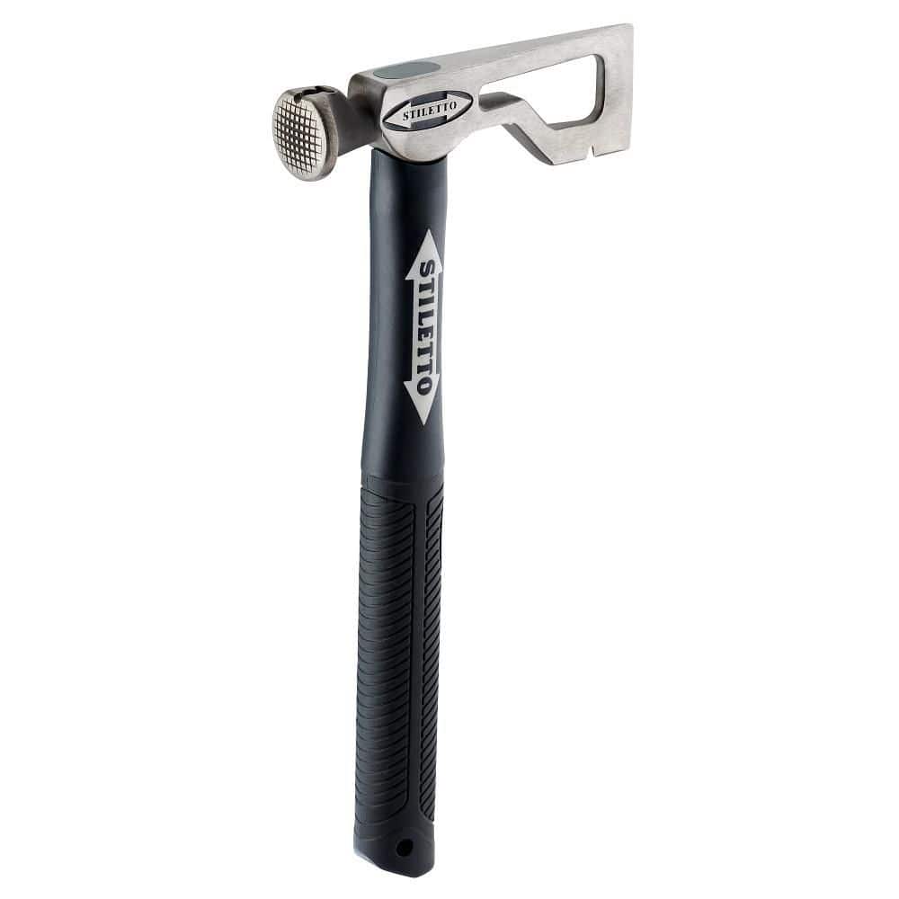 9 oz. Drywall Axe Fiberglass Hammer with 13 in. Handle - Image 1