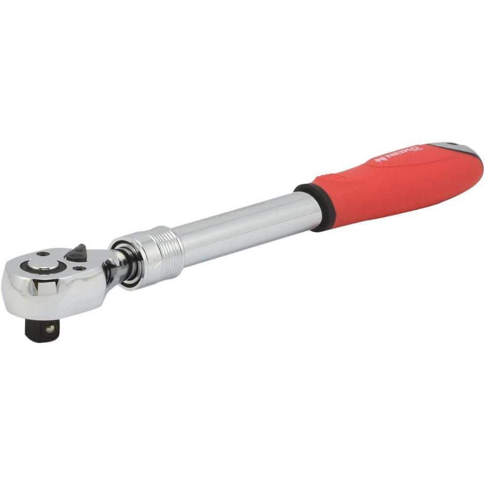 1/2 in. Drive Extendable Ratchet Handle, 72-Tooth Reversible, Extends 12 in. to 17-1/2 in. - Image 1