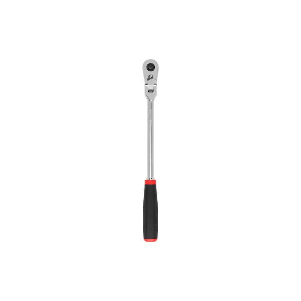 3/8 in. Drive x 12 in. Flex Head Quick-Release Comfort Grip Ratchet - Image 1
