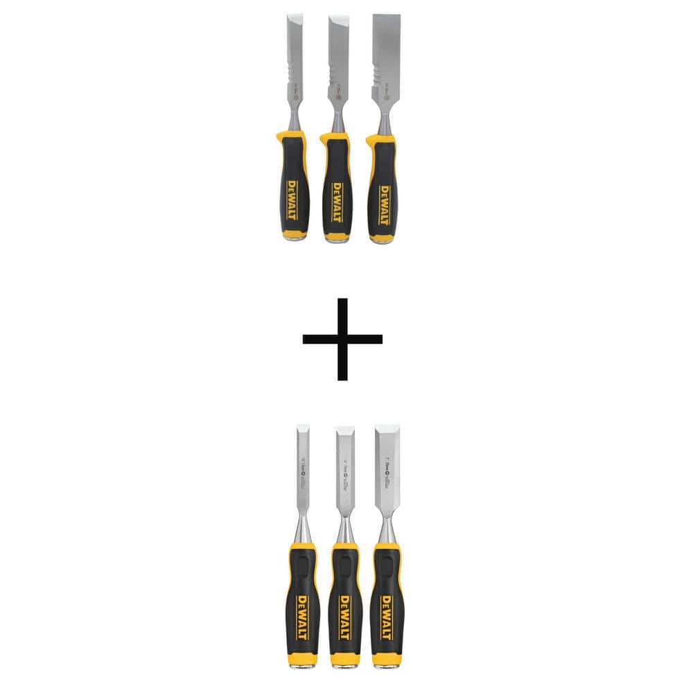 Side Strike Chisel Set (3-Piece) with Wood Chisel Set (3-Piece) - Image 1
