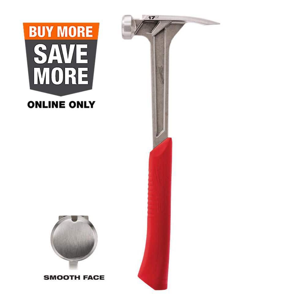 17 oz. Smooth Face Framing Hammer - Image 1