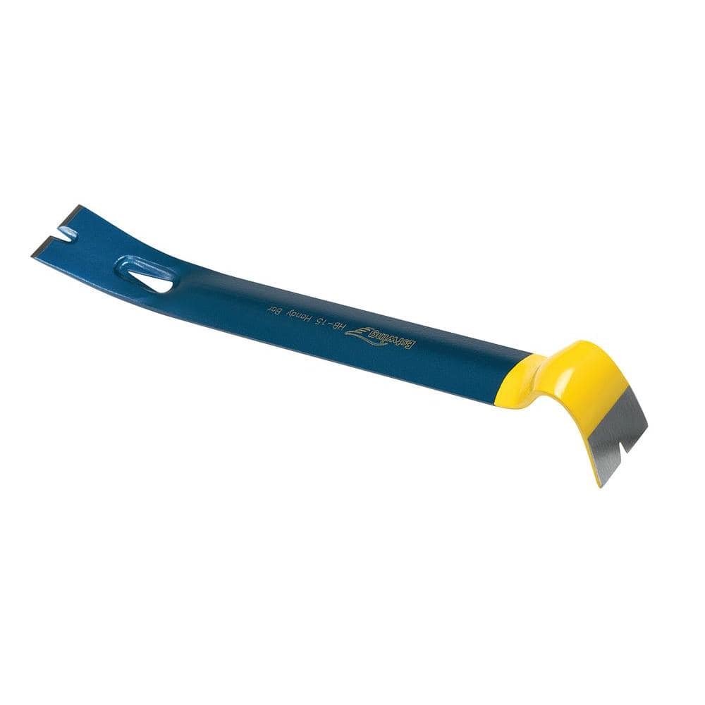 ESTWING Handy Bar Nail Puller - 15" Pry Bar with Wide, Thin Blade & Forged Steel Construction - HB-15 - Image 1