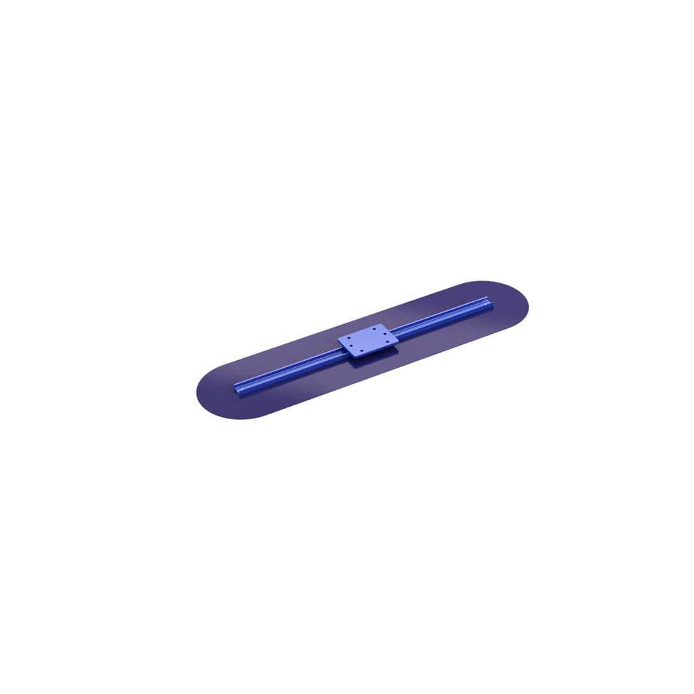 36 in. x 9 in. Lil Blue Round End Bull Trowel - Image 1