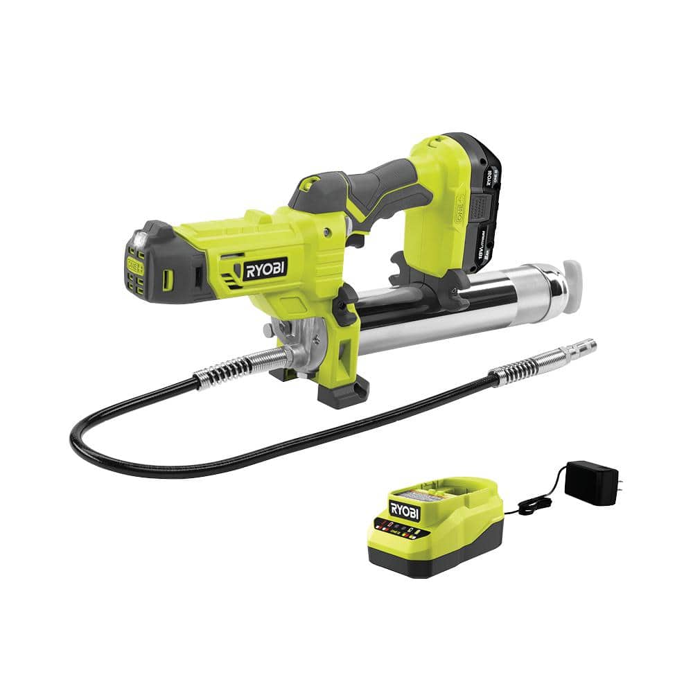 ONE+ Grease Gun Kit w/2.0Ah Battery and Charger - Image 1