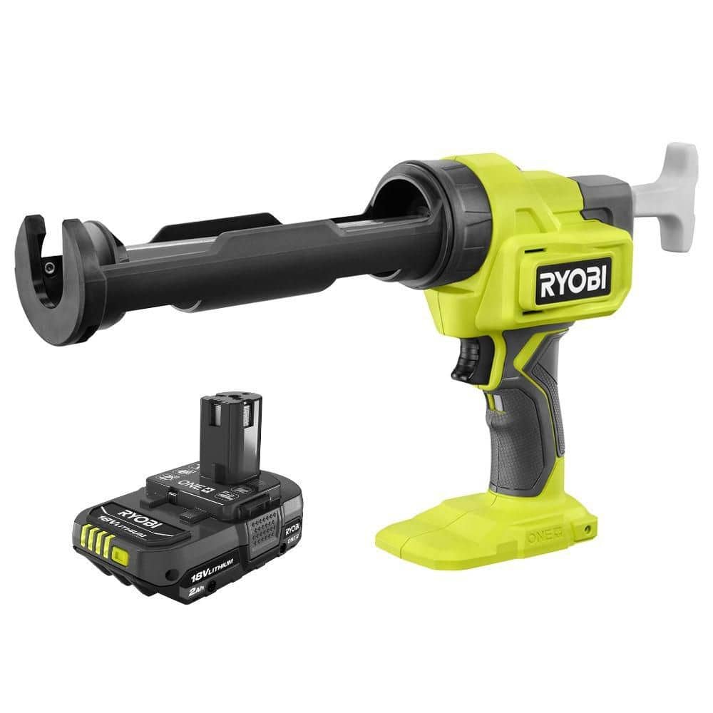 ONE+ 18V Cordless 10 oz. Caulk & Adhesive Gun and FREE ONE+ 18V 2.0 Ah Lithium-Ion Battery - Image 1