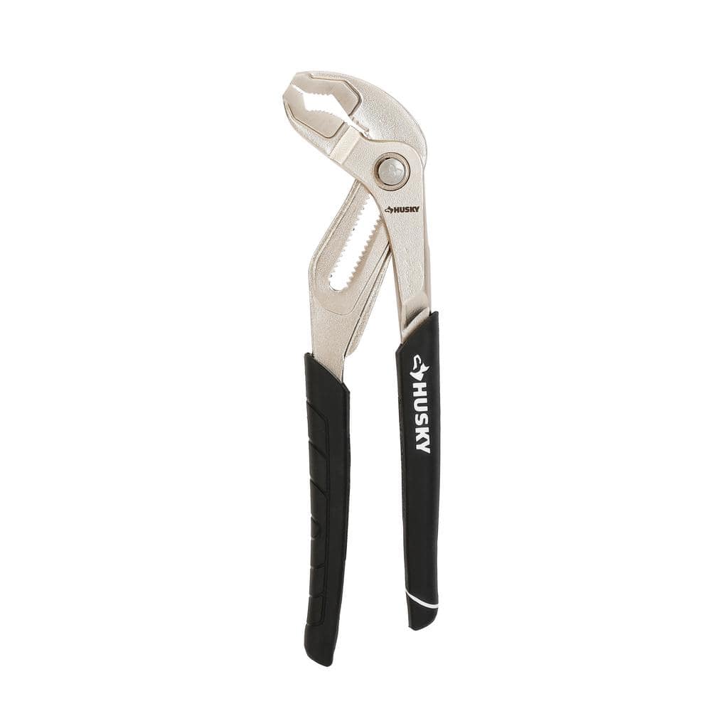 10 in. Groove Pliers with Quick Adjusting Joint and Curved Jaw - Image 1