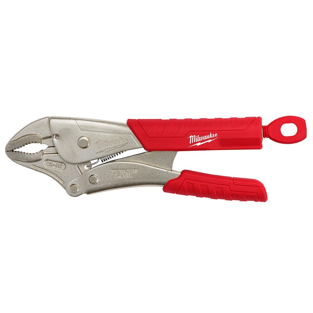 10 in. Torque Lock Curved Jaw Locking Pliers with Durable Grip - Image 1