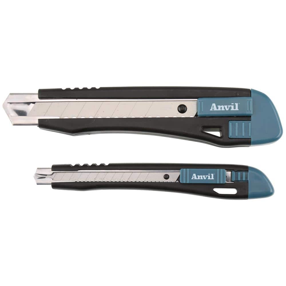 18 mm and 9 mm Snap-Off Utility Knife Set (2-Piece) - Image 1