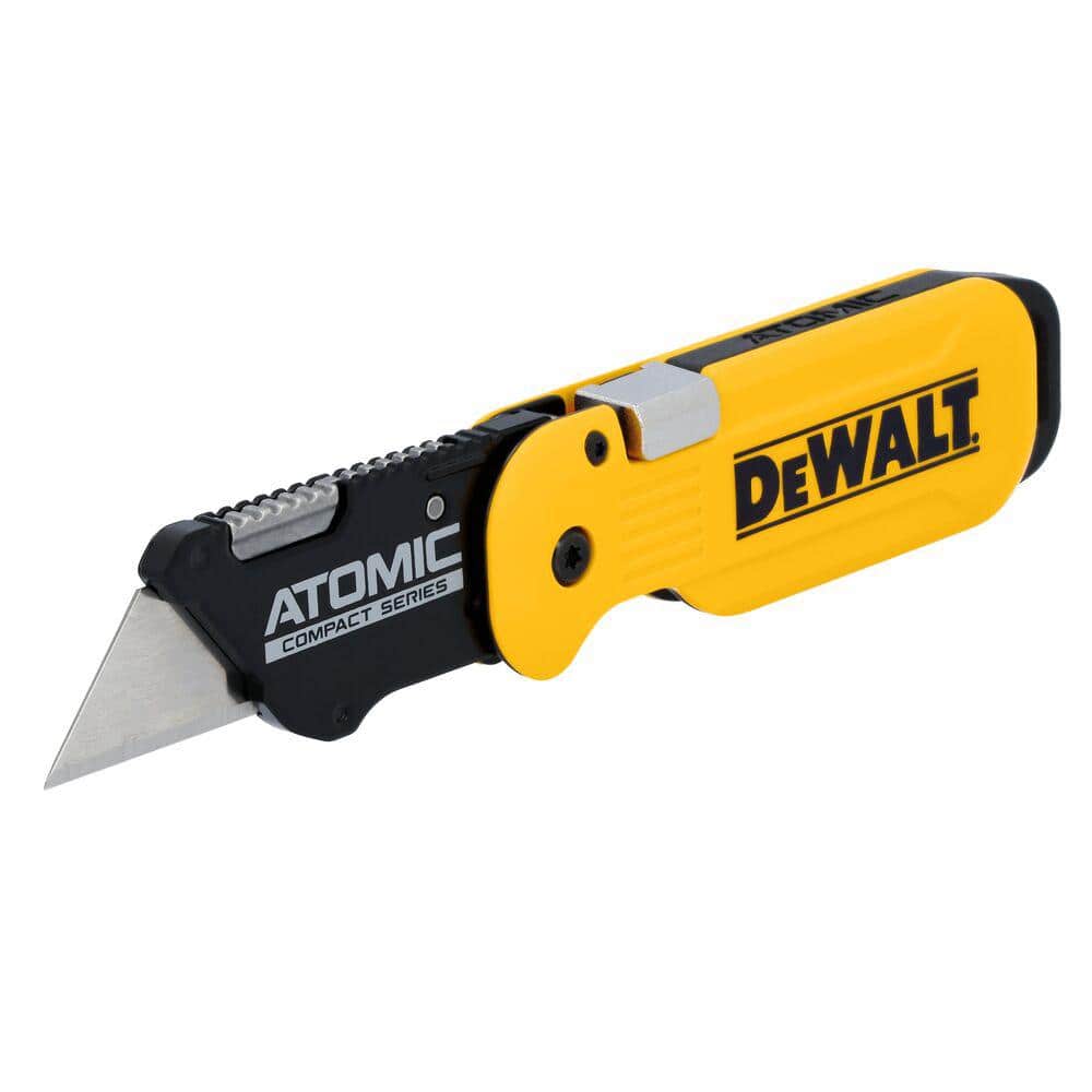 Dewalt Atomic Compact Series Push And Flip Folding Utility Knife - Image 1