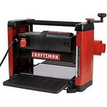 CRAFTSMAN Planer, 15 Amp, For Benchtops, Two Knife Solid Steel Cutter Head (CMEW320) - Image 1
