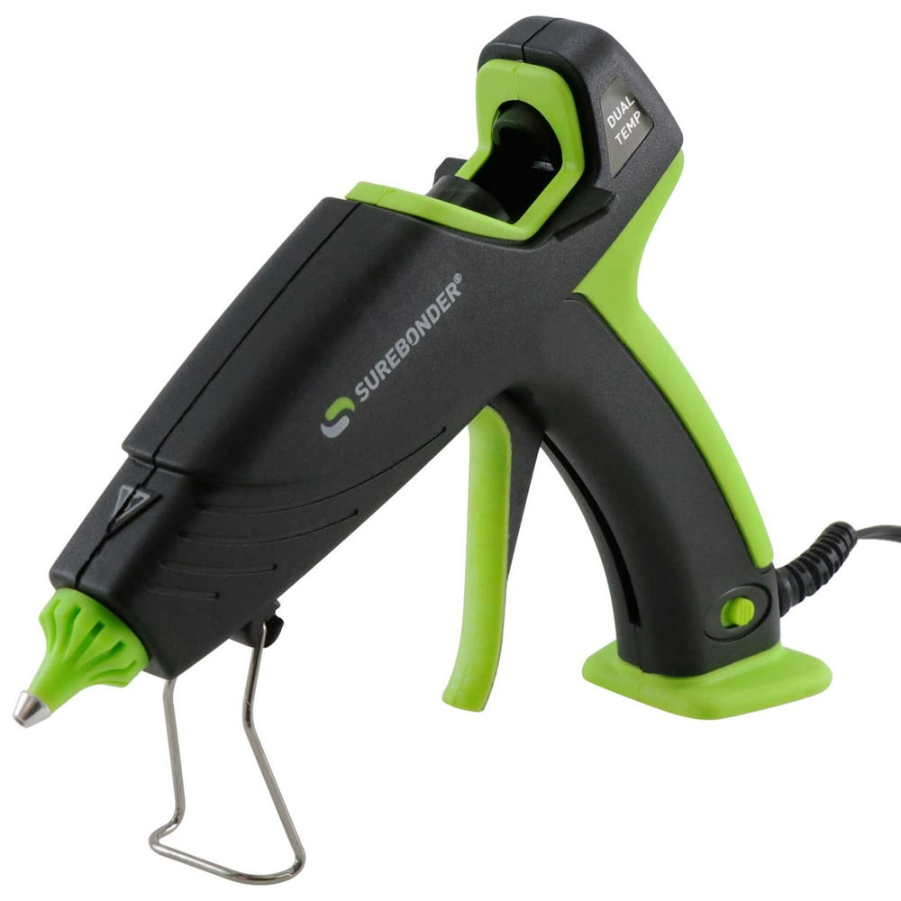 Surebonder Auto Shut Off Hot Glue Gun, Dual Temperature, Full Size, 1.5X Power of Full Size Glue Guns, Easy-Adjust Temp for Multiple Projects (Ultra Series DT-360F) - Image 1