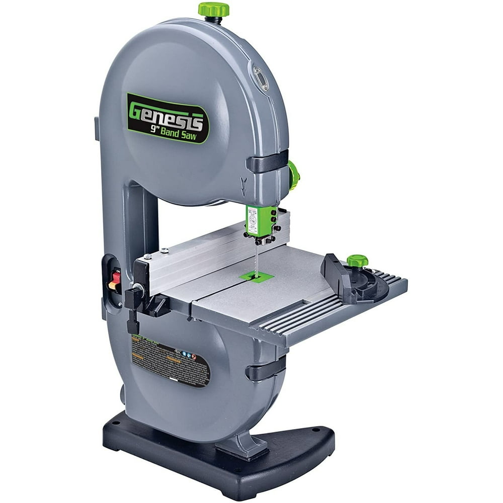 Genesis GBS900 9" 2.2 Amp Band Saw with Dust Port, Tilt Table, Miter Gauge, and Rip Fence - Image 1