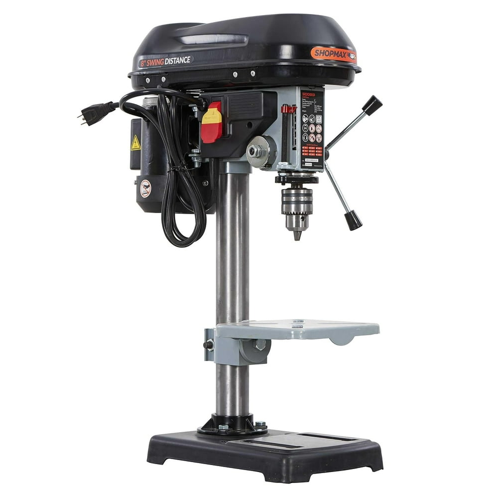 SHOPMAX 8 inch 9 adjustable speeds 4.2 Amp Benchtop Drill Press - Image 1