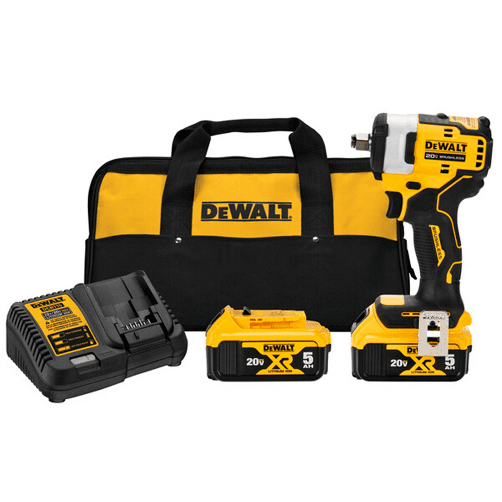 Dewalt DCF911P2 20V Max 1/2" Impact Wrench Kit - Image 1