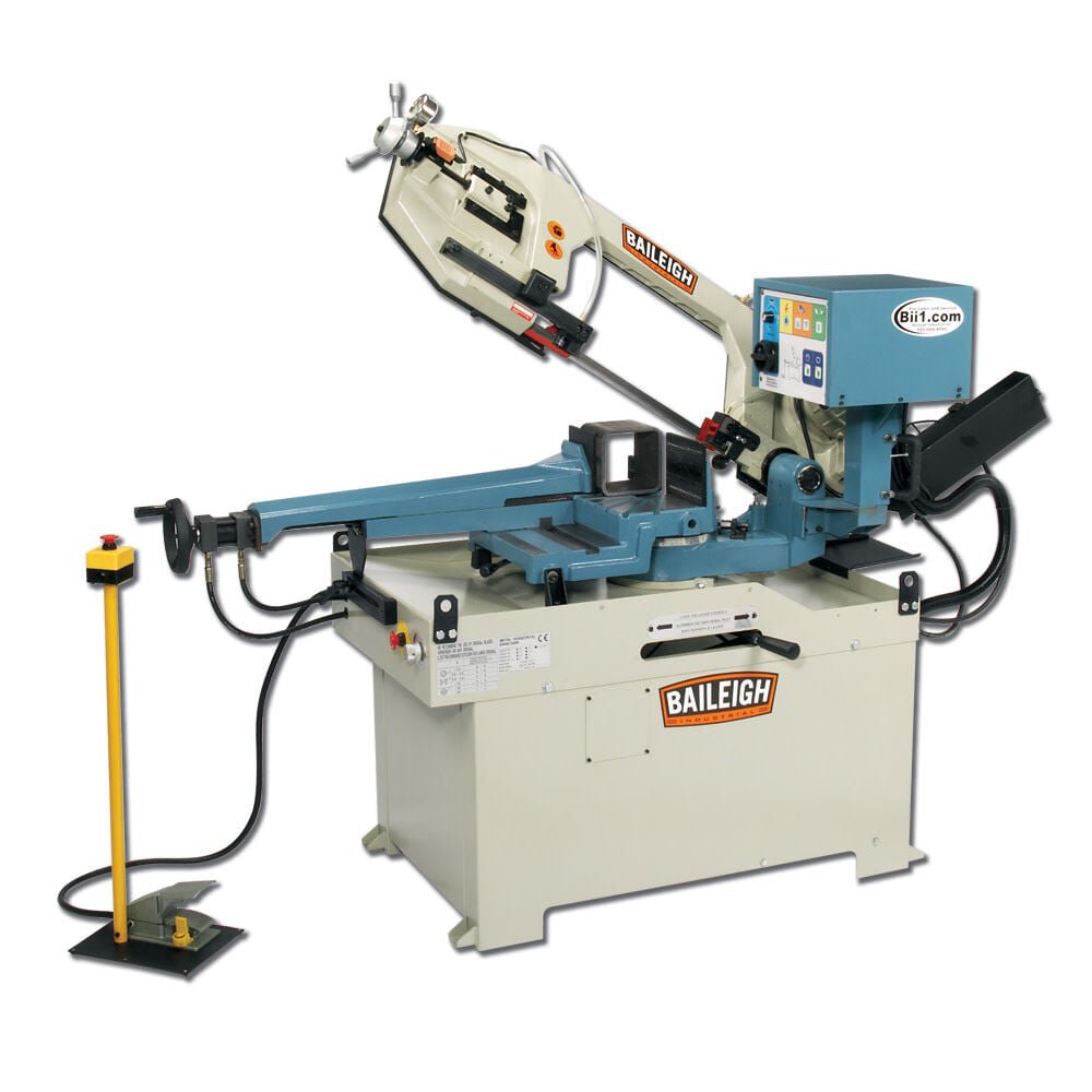 Baileigh Bs-350Sa Band Saw Semi-Auto Gear-Driven 220V 1 Phase - Image 1