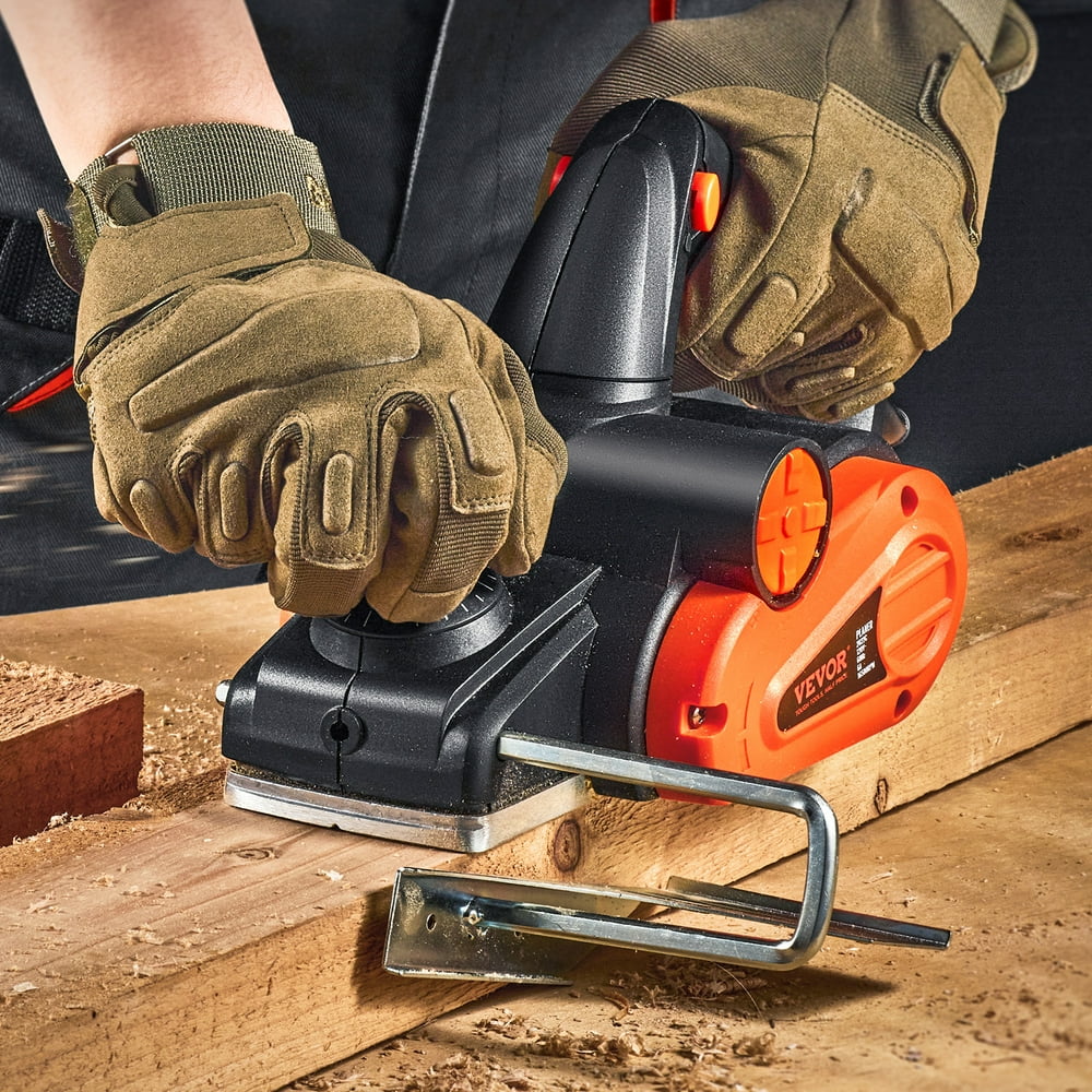 KFFKFF Hand Planer Corded Electric Hand Planer 3-1/4" 16500 RPM Woodworking DIY - Image 1