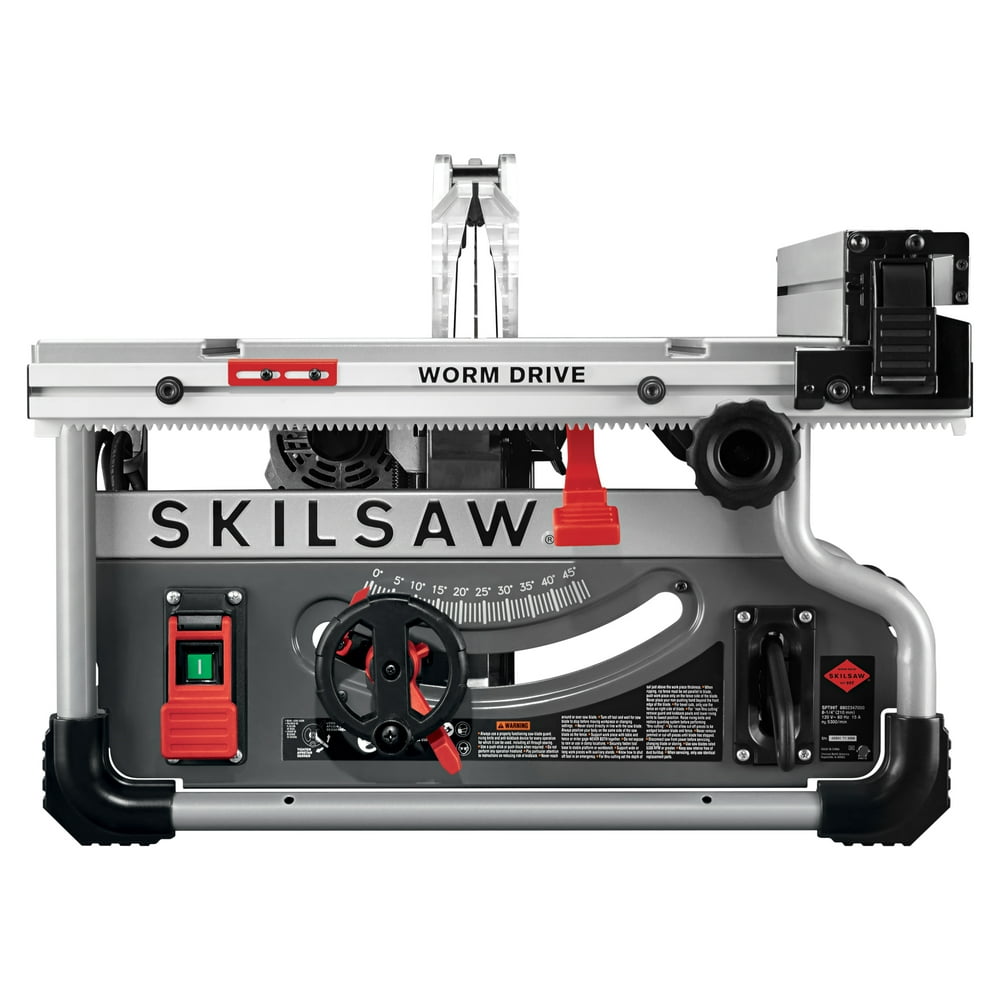 SKILSAW 8 1/4in Portable Worm Drive Table Saw with Blade - Image 1