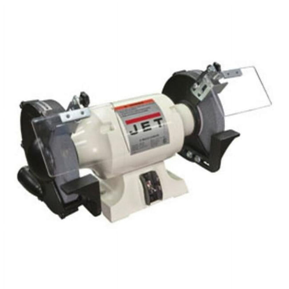 8 x 1 in. 1 HP Bench Grinder with Two Wheels & Tool Rests - Image 1