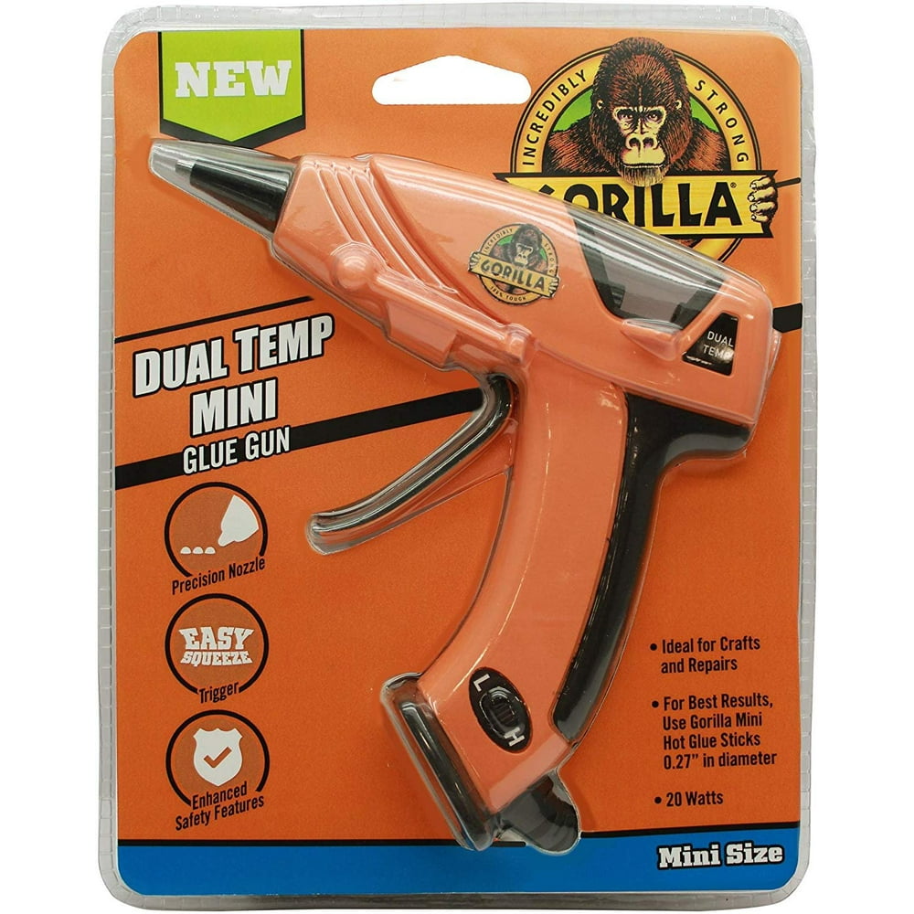 Gorilla 8401508 Mini Dual Temp, Glue Gun - Image 1