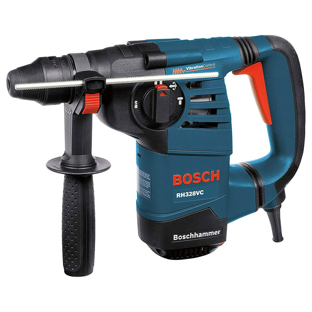 8 Amp 1-1/8 in. Corded Variable Speed SDS-Plus Concrete/Masonry Rotary Hammer Drill with Depth Gauge and Carrying Case - Image 1