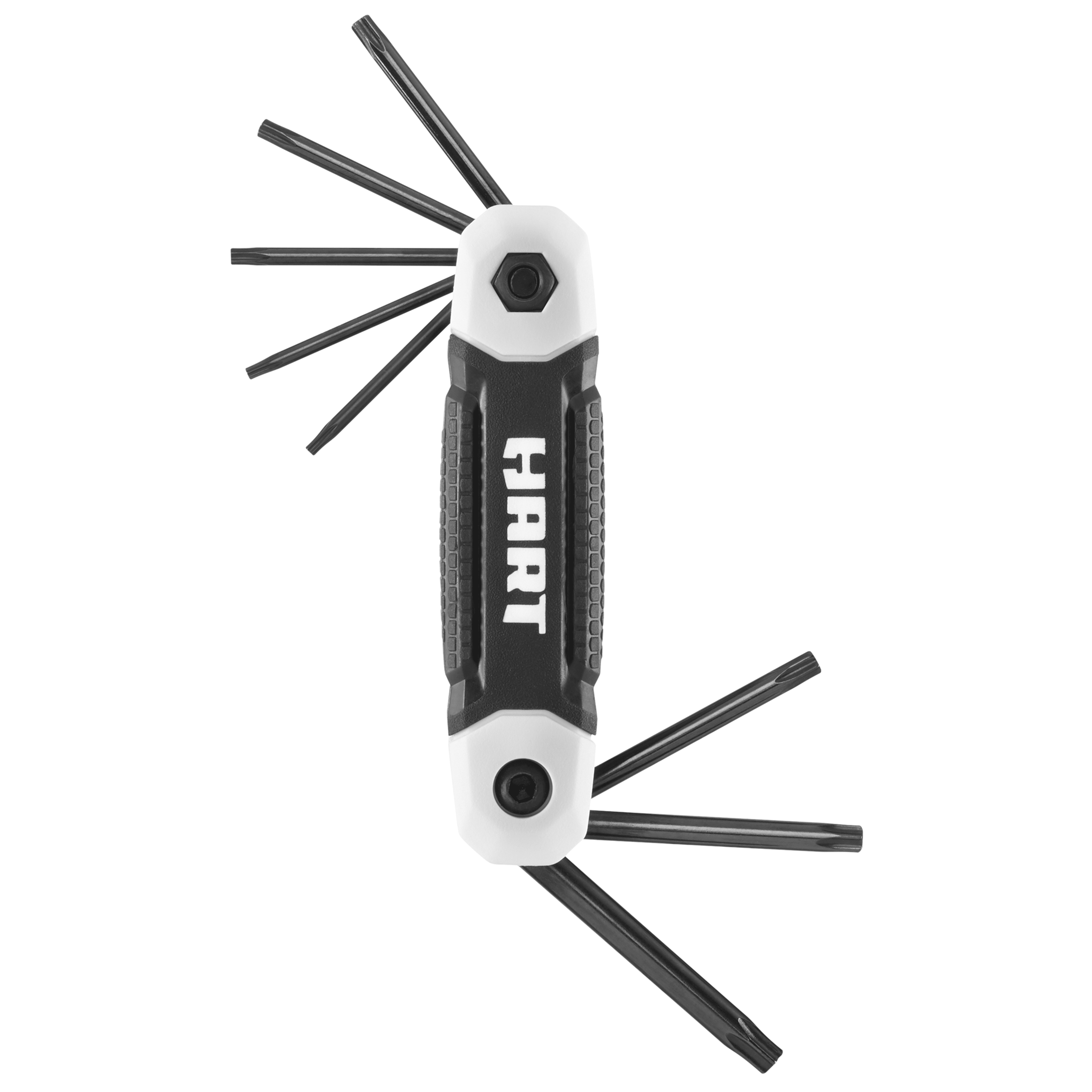 HART 8-Piece Folding Star Keys with Durable Housing - Image 1