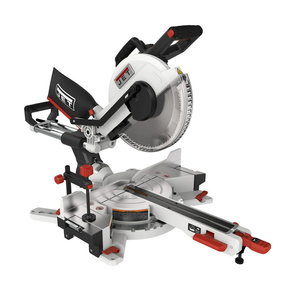 JET 70712 12 Inch Blade 15 Amp Adjustable Sliding Dual Bevel Compound Miter Saw - Image 1