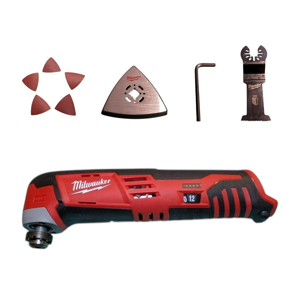 Milwaukee 2426-20 M12 Oscillating Multi-Tool – Cordless Variable Speed Multi-Function Tool for Cutting, Sanding & Scraping (Bare Tool) - Image 1