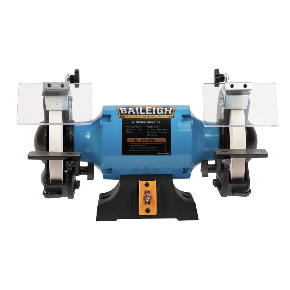 Baileigh Industrial BA9-1231861 BBG-8 8 in. Bench Grinder - Image 1